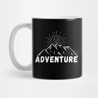 Adventure white Mug